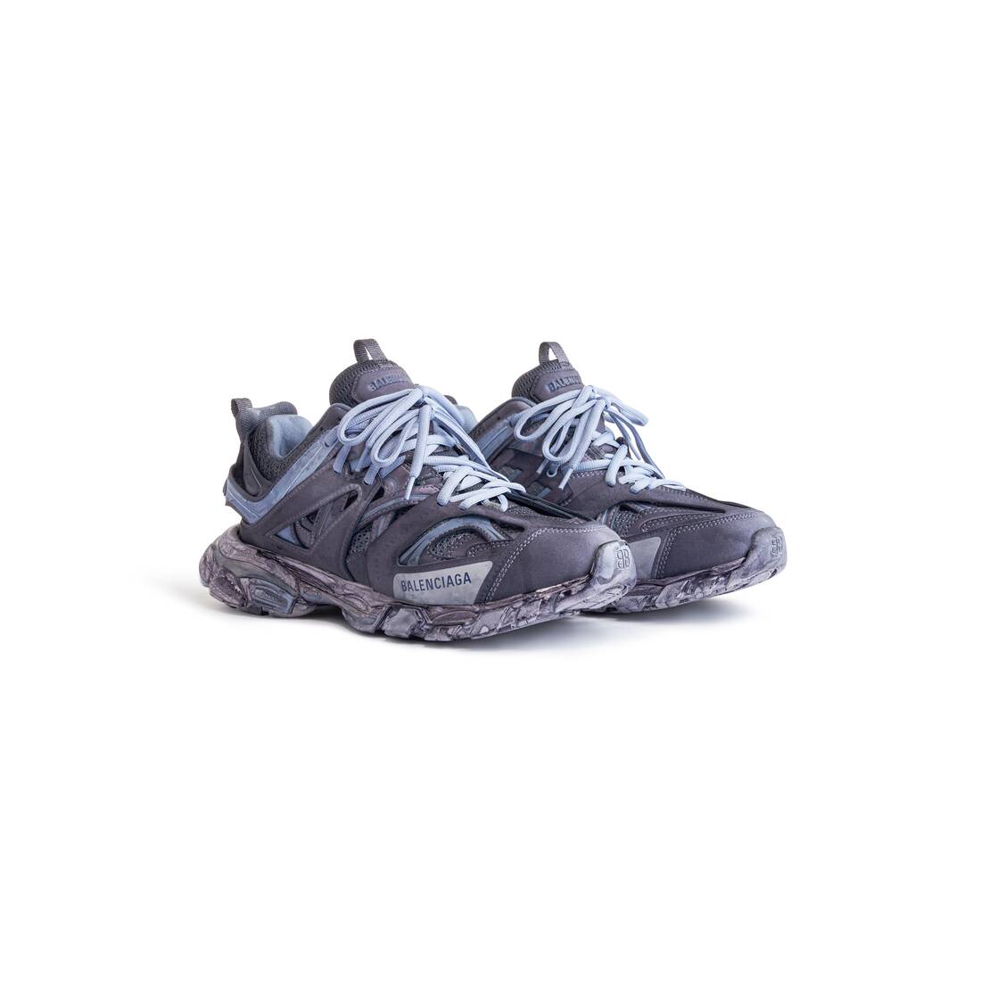 Men’s Track Sneaker  in Faded Blue - Image 2